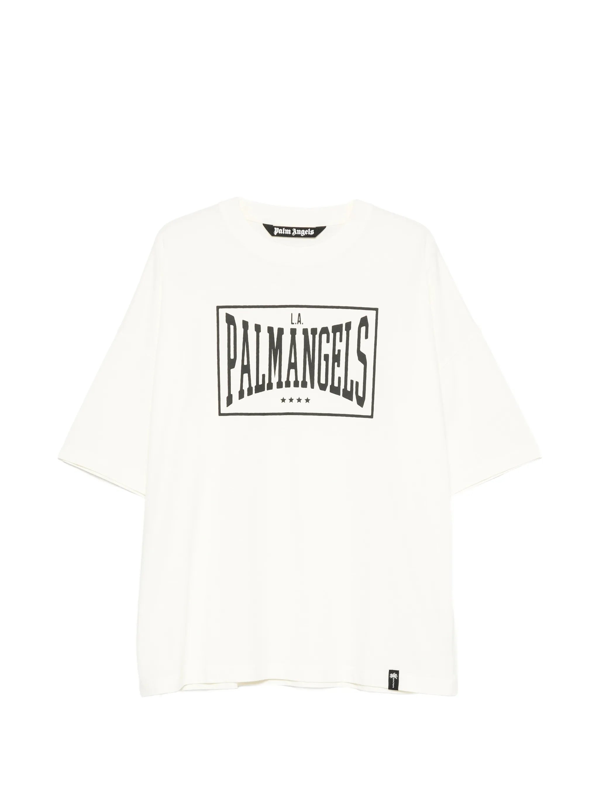 Palm Angels Palm Angels Logo-print Drop-shoulder T-shirt