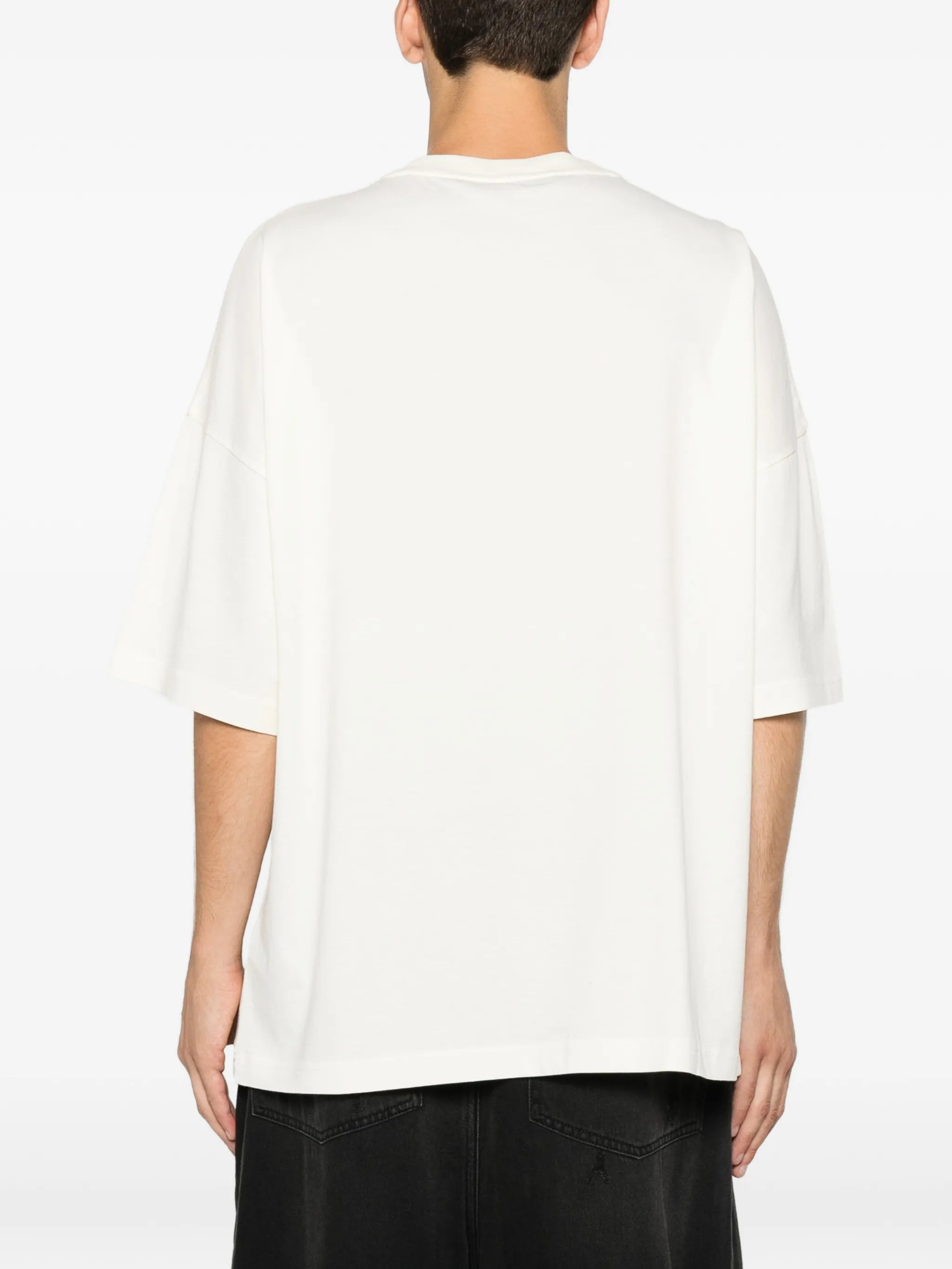 Palm Angels Palm Angels Logo-print Drop-shoulder T-shirt, view 2