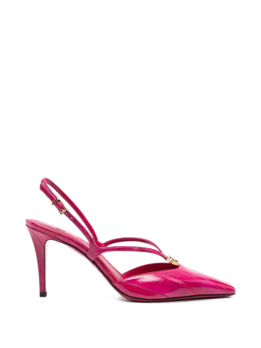 Fendi Fendi O'Lock Slingback Pumps