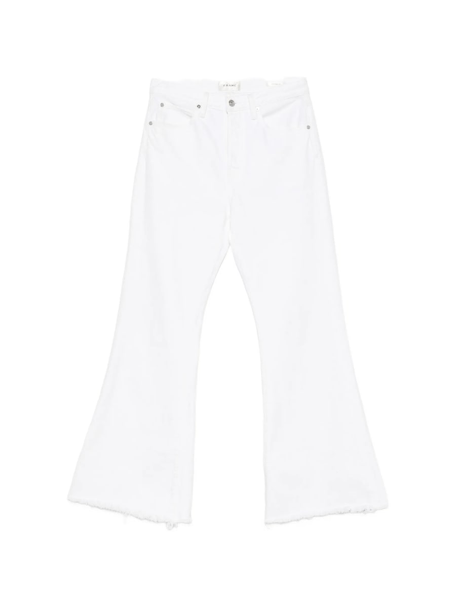 Frame Frame Frayed-hem Jeans