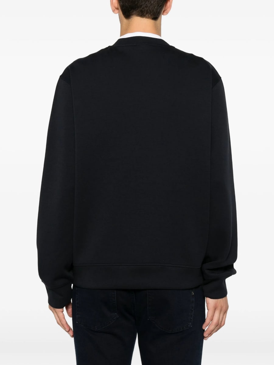Emporio Armani Emporio Armani Logo-patch Sweater, view 4