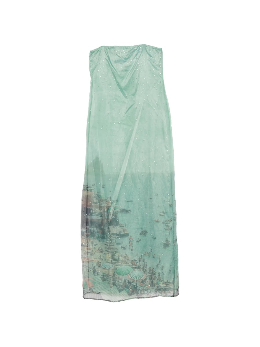 Staud Staud Amara Strapless Maxi Dress