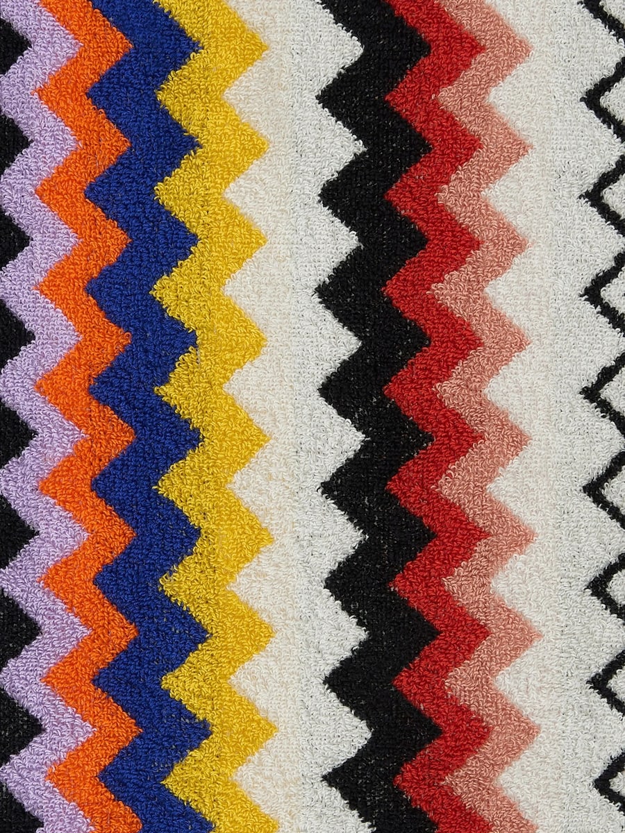 Missoni Home Missoni Home Zigzag-pattern Hooded Bathrobe, view 3