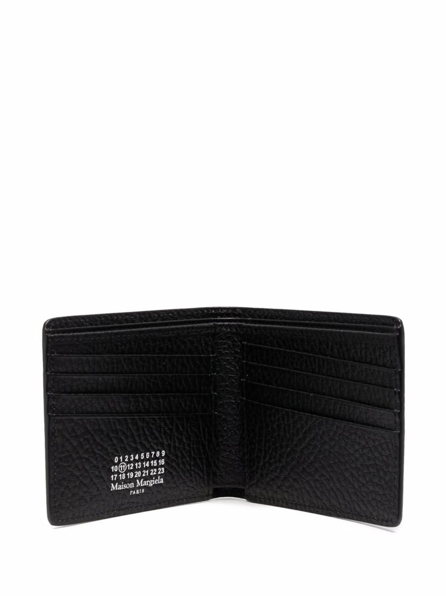 Maison Margiela Maison Margiela Four-stitch Grained Leather Wallet, view 3