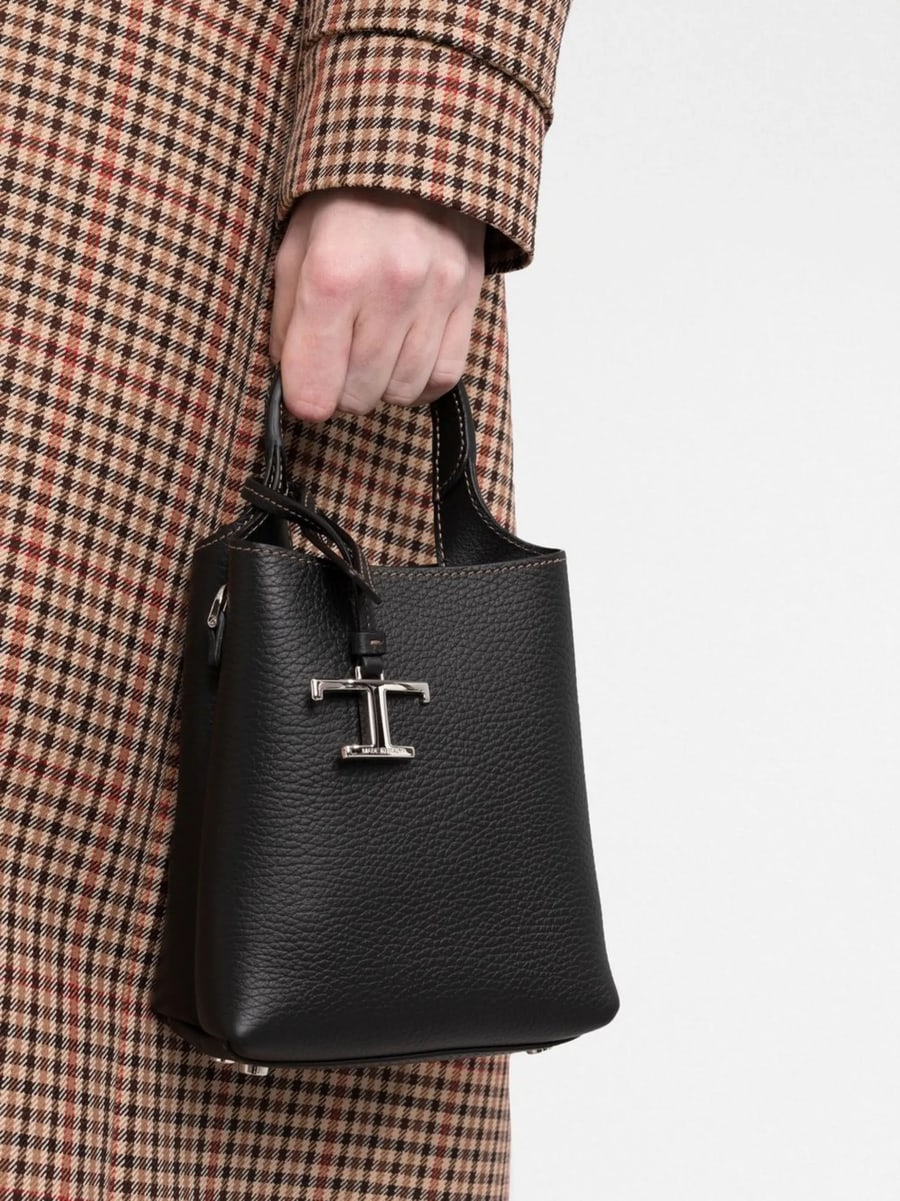 Tod's Tod's Logo-plaque Tote Bag, view 3