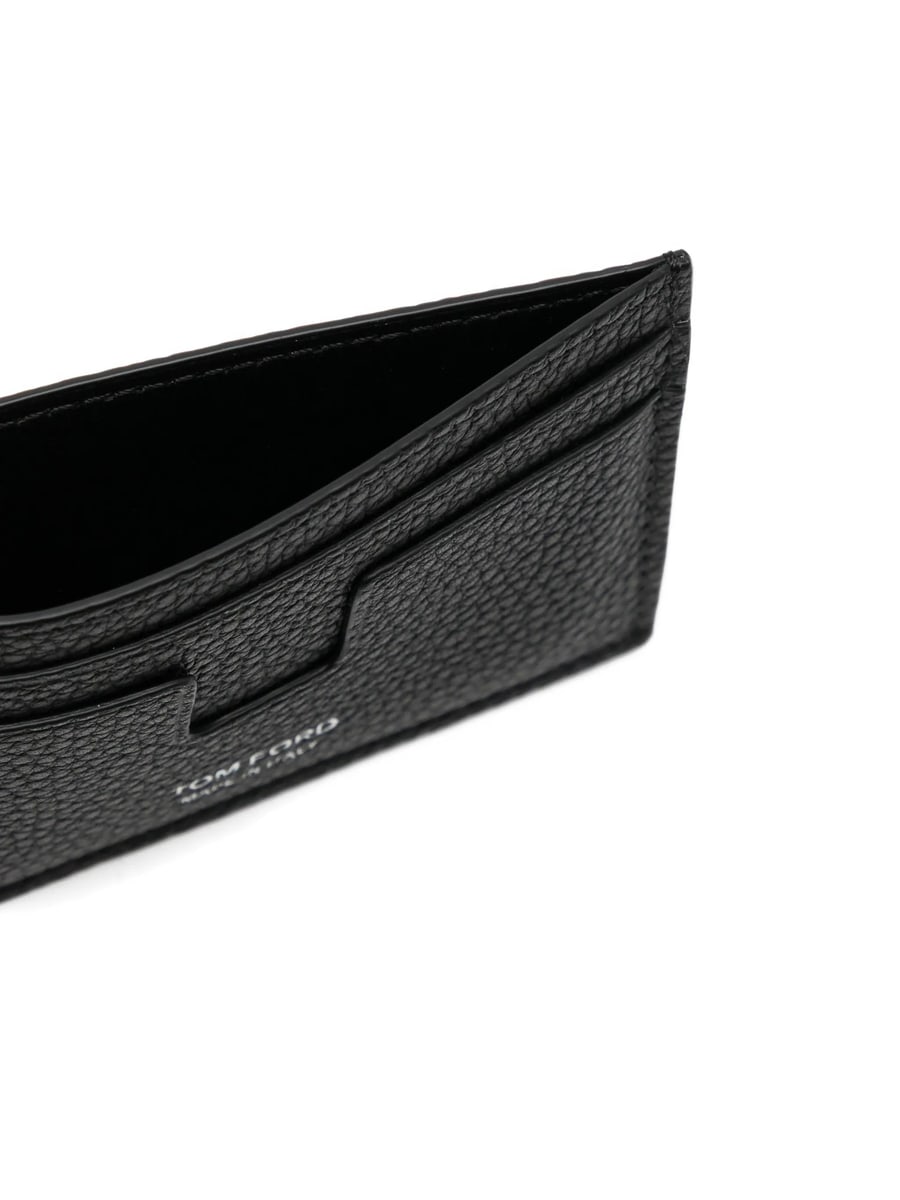 Tom Ford Tom Ford Grained Leather Cardholder, view 3