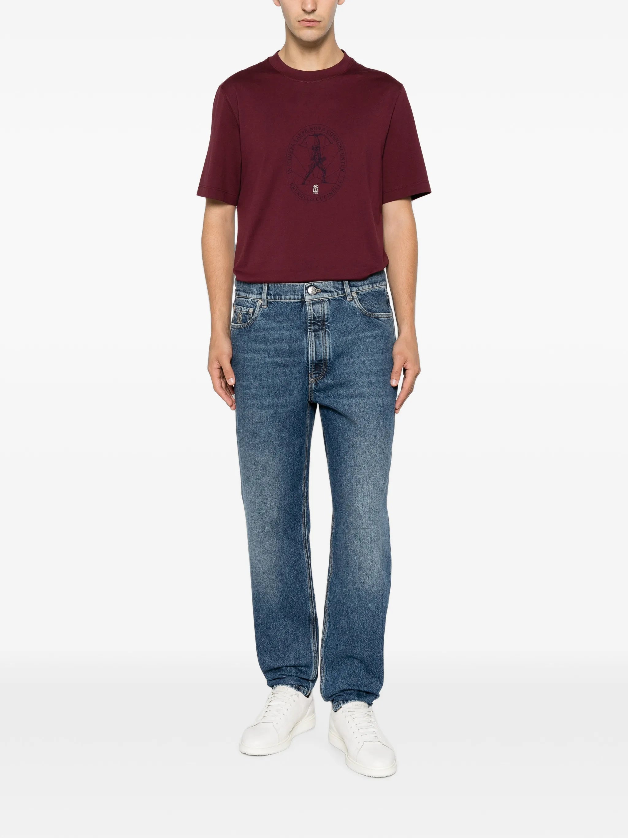 Brunello Cucinelli Brunello Cucinelli Belt-loops Jeans, view 2