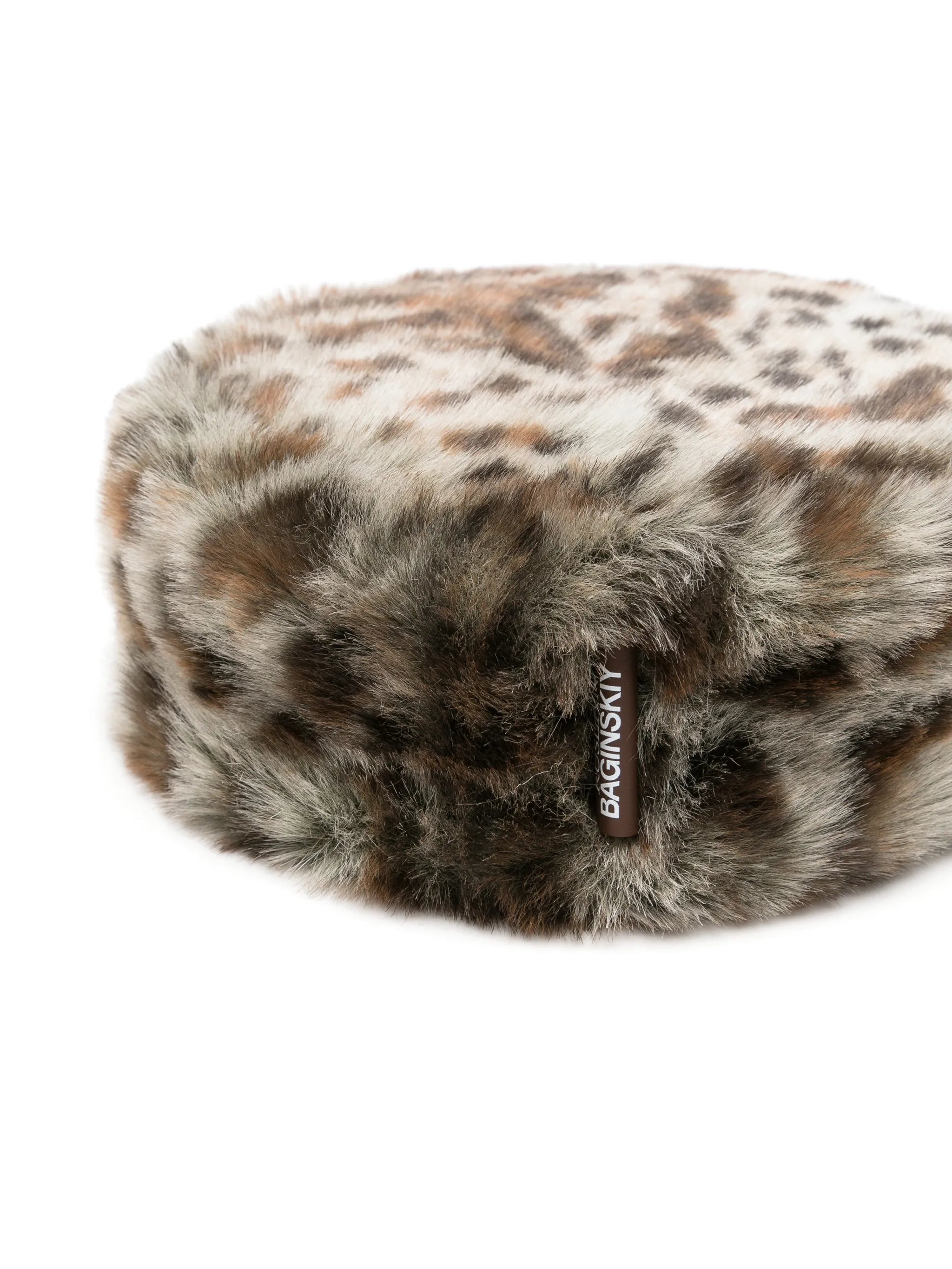 Ruslan Baginskiy Ruslan Baginskiy Leopard-print Faux-fur Hat, view 2