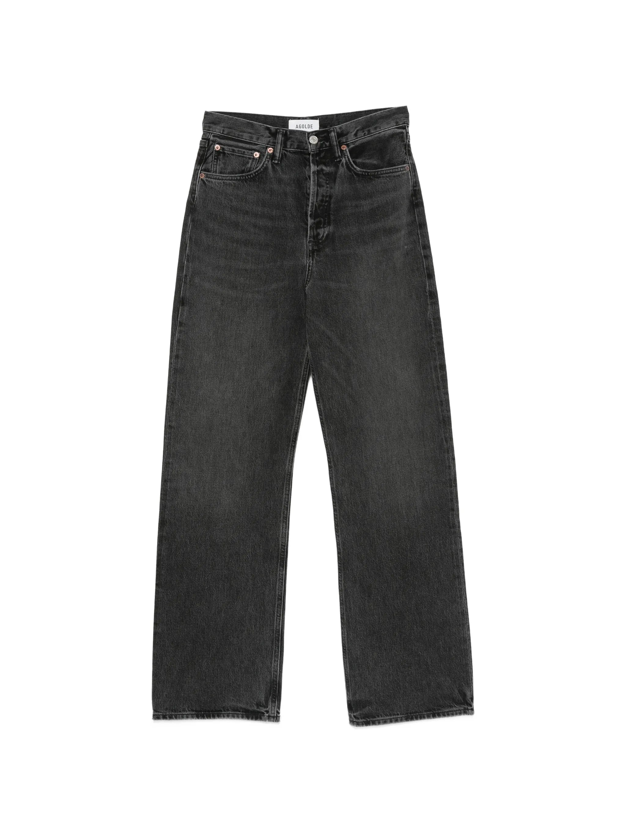 Agolde Agolde Faded-effect Wide-leg Jeans