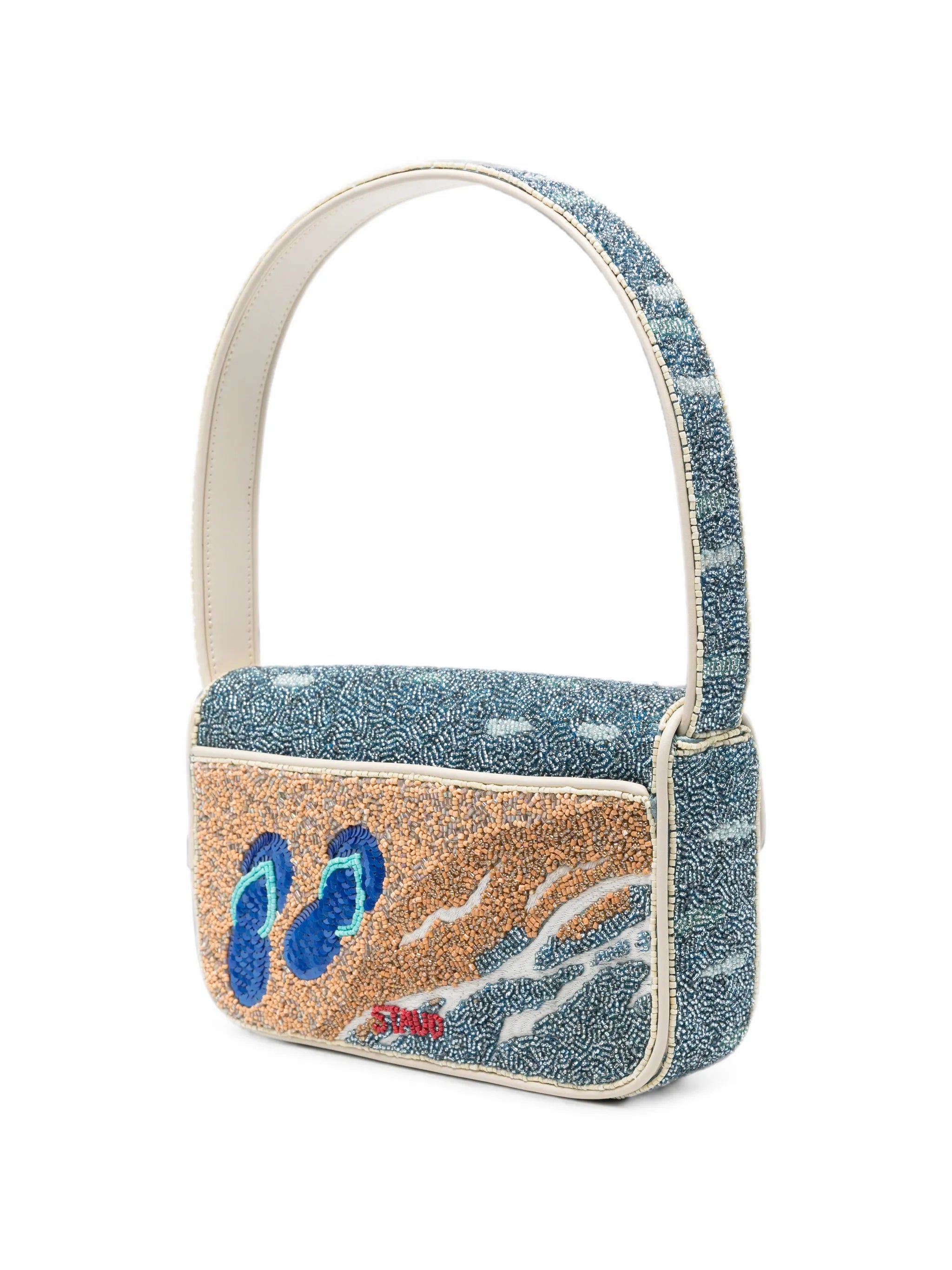 Staud Staud Bead-embellished Tommy Shoulder Bag, view 2