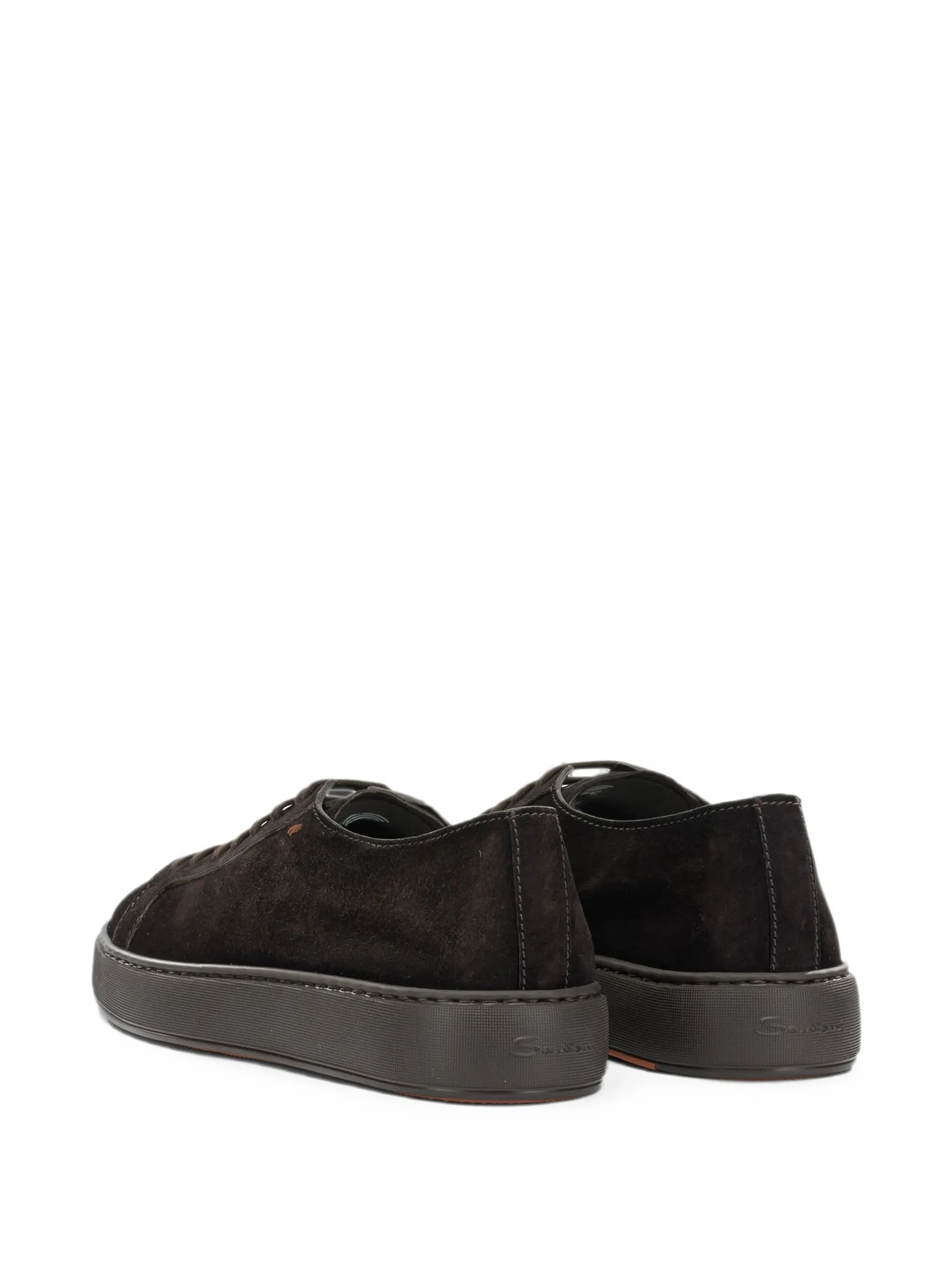 Santoni Santoni Suede Lace-up Sneakers, view 2