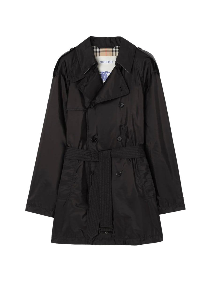 Burberry Burberry Mid-length Nylon Leadenham Trench Coat