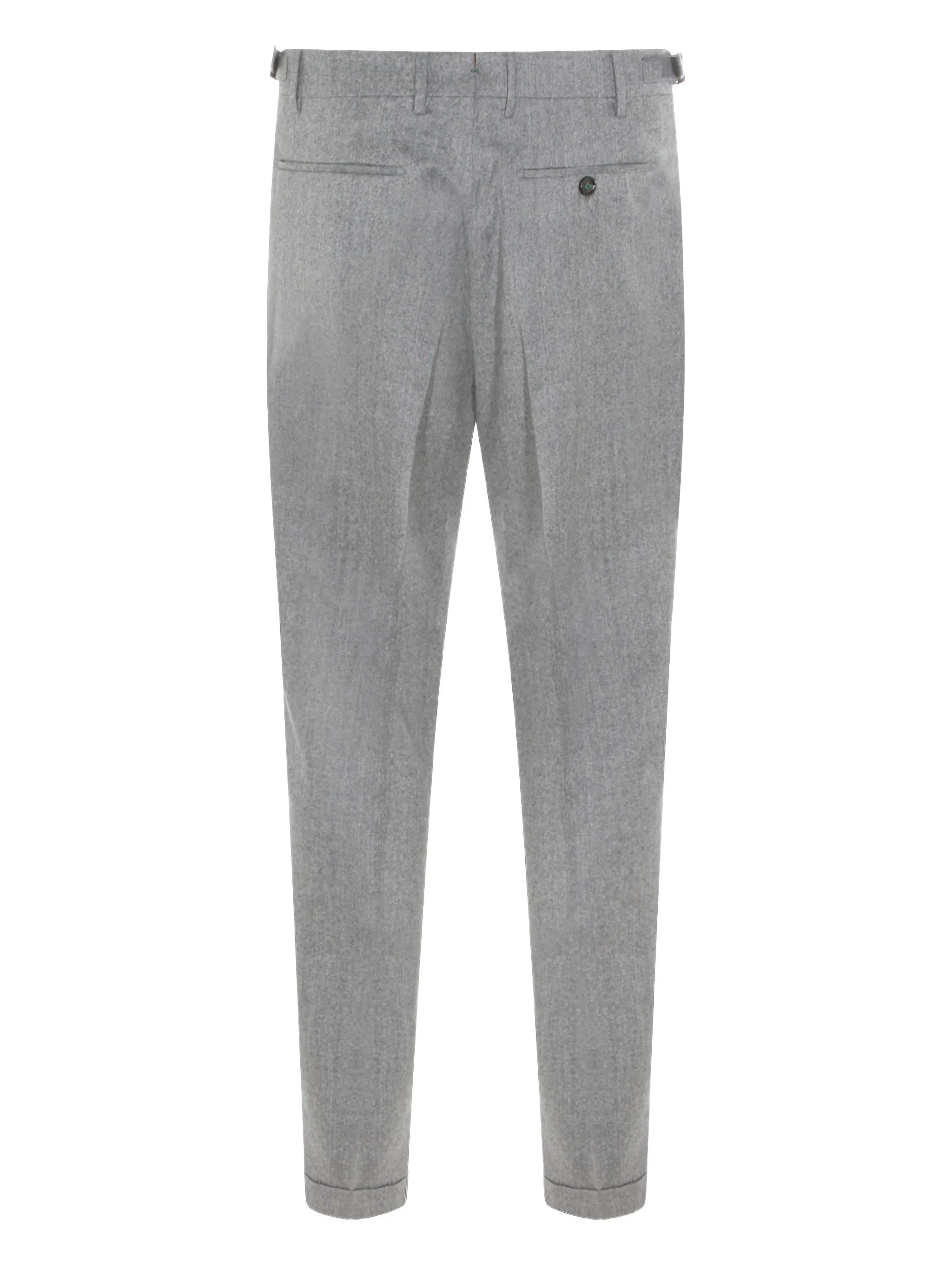 Berwich Berwich Button-fastening Pleated Trousers, view 2