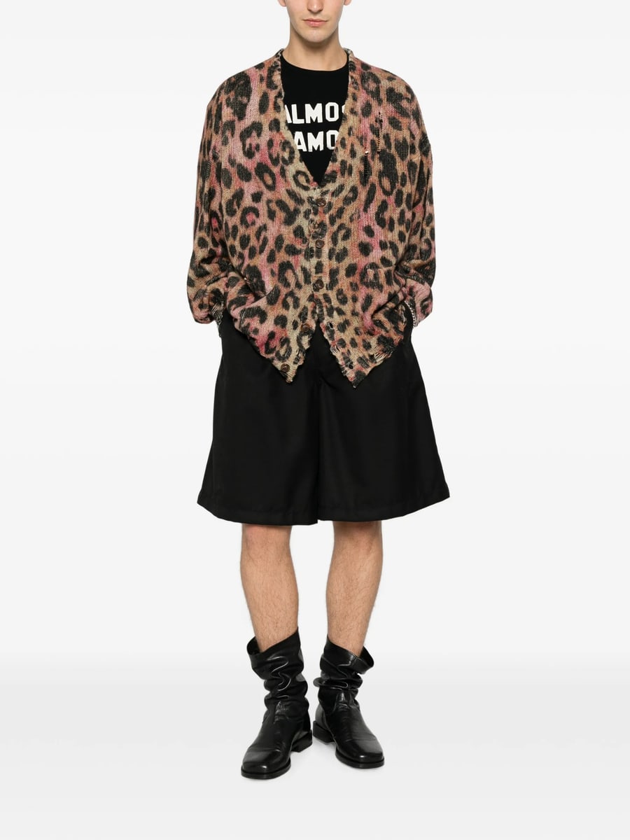 R13 R13 Leopard-print Cardigan, view 2