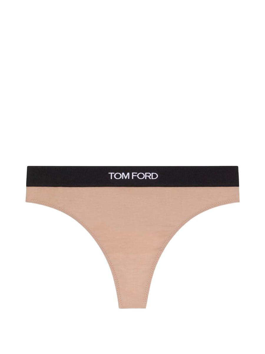Tom Ford Tom Ford Logo-print Thong
