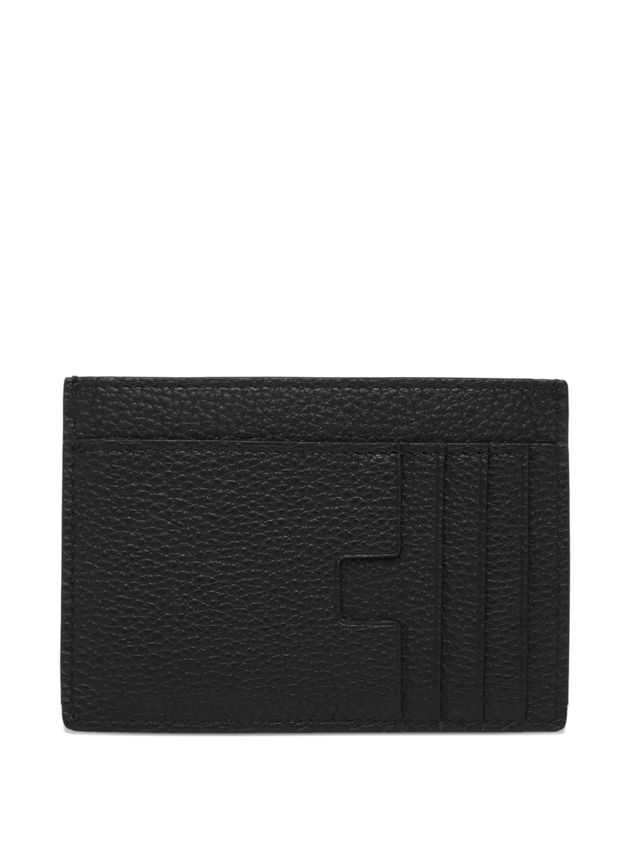 Tom Ford Tom Ford Logo-print Leather Cardholder, view 3