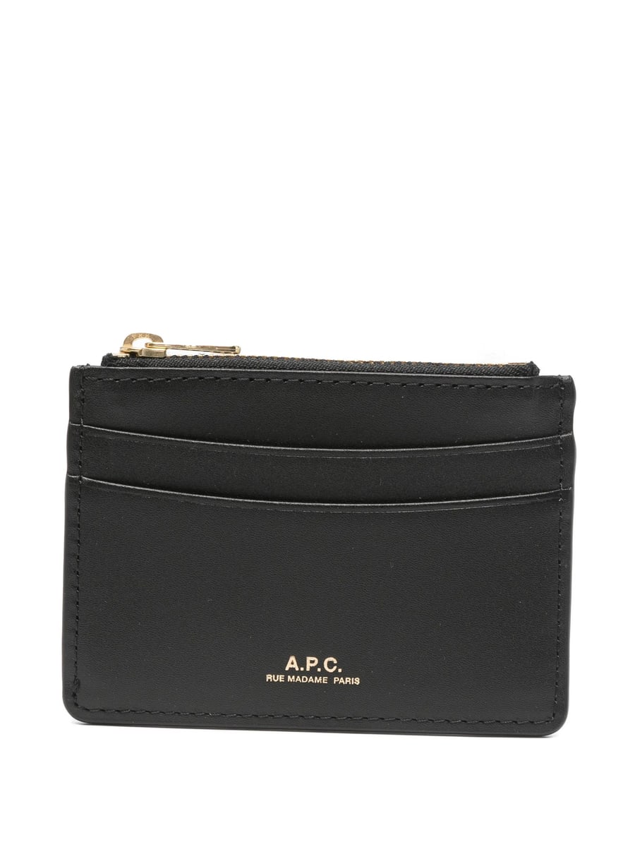 A.P.C. A.p.c. Logo-print Cardholder