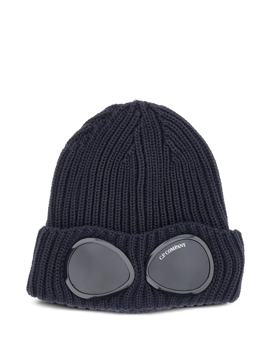 C.P. Company C.p. Company Goggle-detail Ribbed Beanie