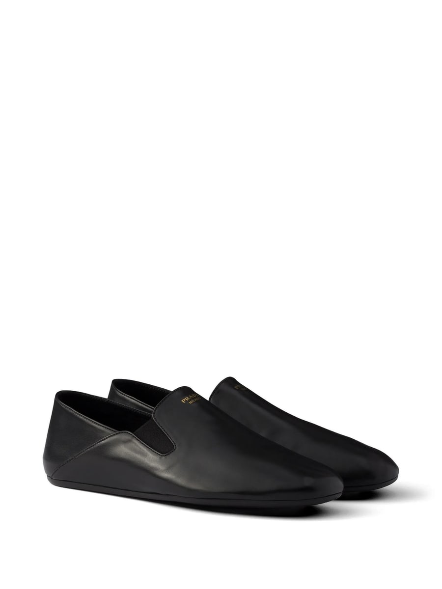 Prada Prada Leather Loafers, view 3