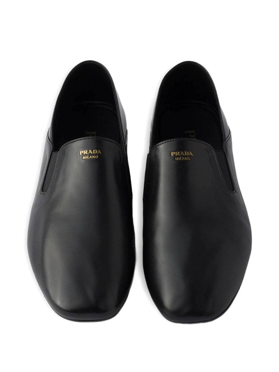 Prada Prada Leather Loafers, view 6