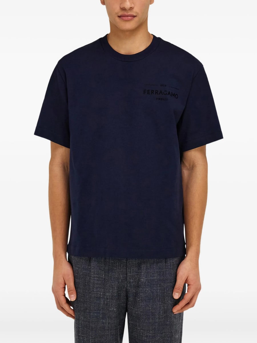 Ferragamo Ferragamo Logo T-shirt, view 3
