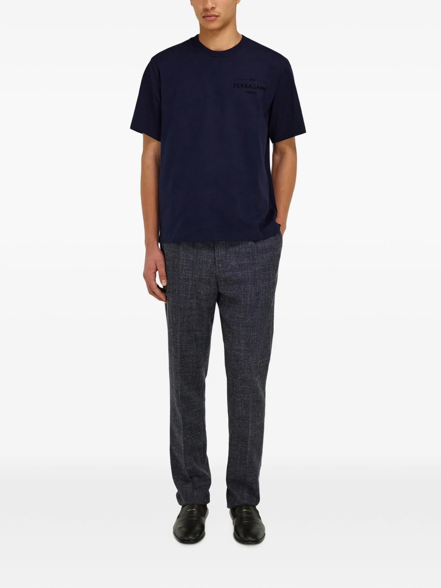 Ferragamo Ferragamo Logo T-shirt, view 4