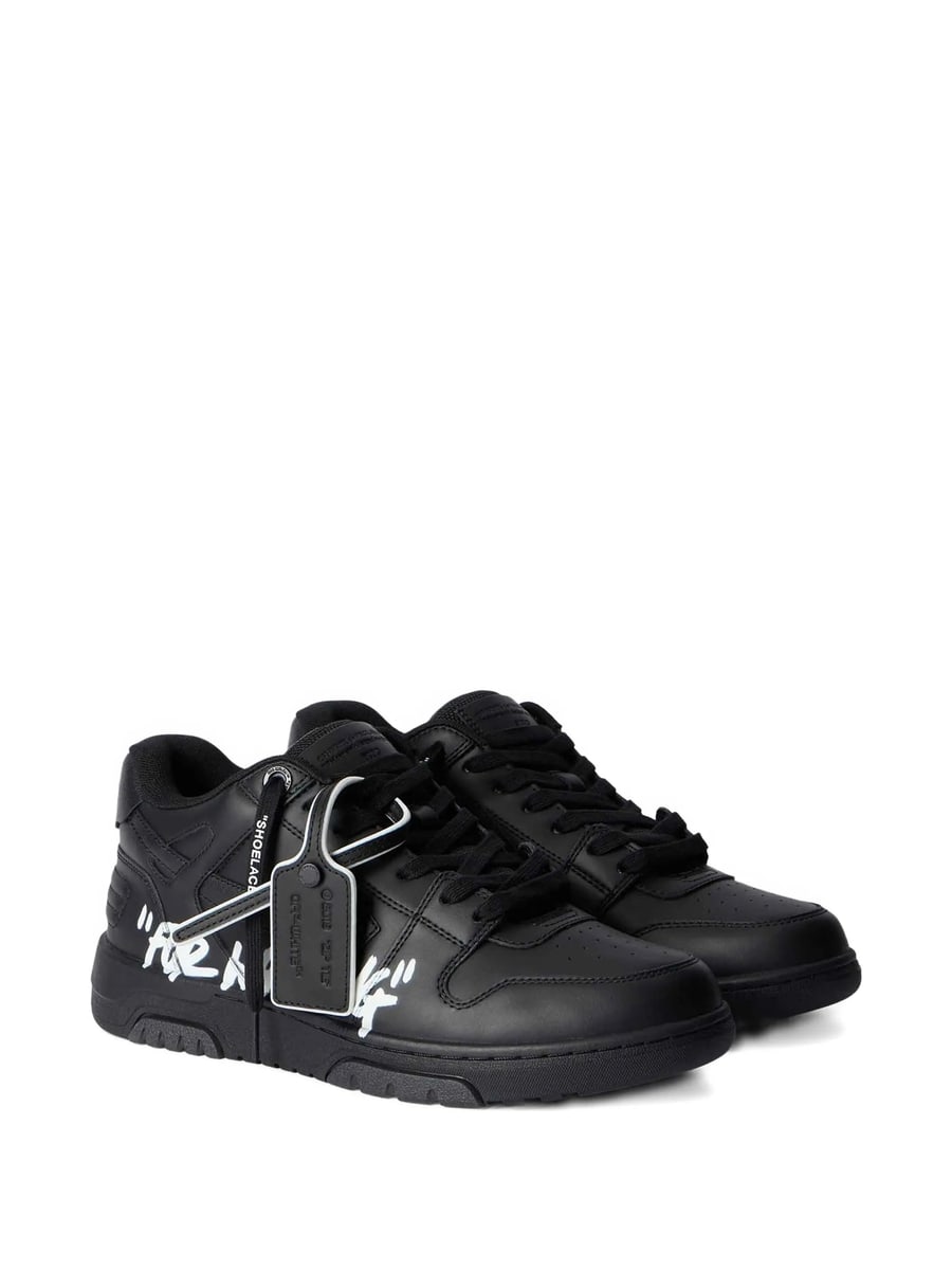 Off-White Off-white Lettering-print Tag Sneakers, view 4