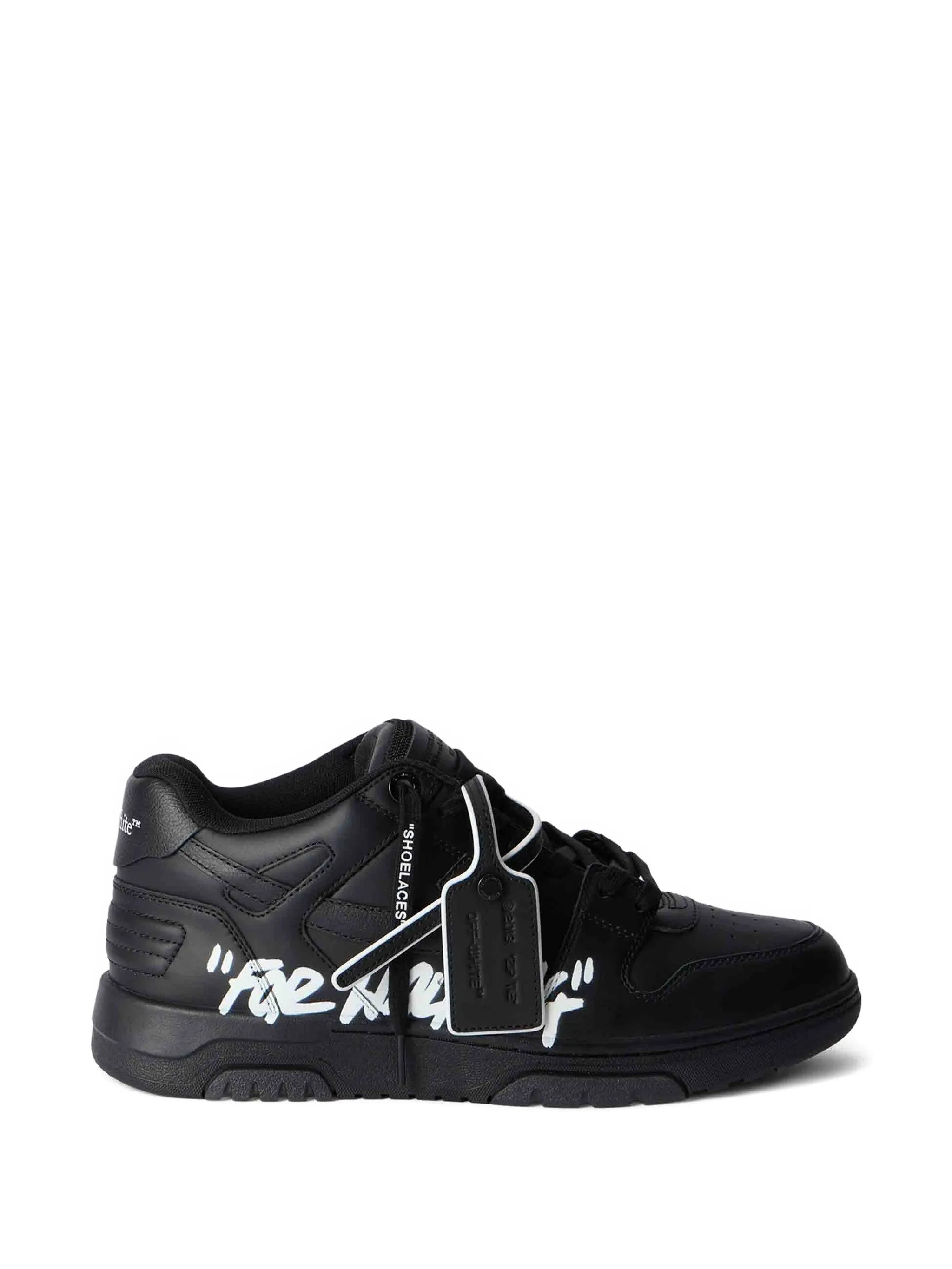 Off-White Off-white Lettering-print Tag Sneakers
