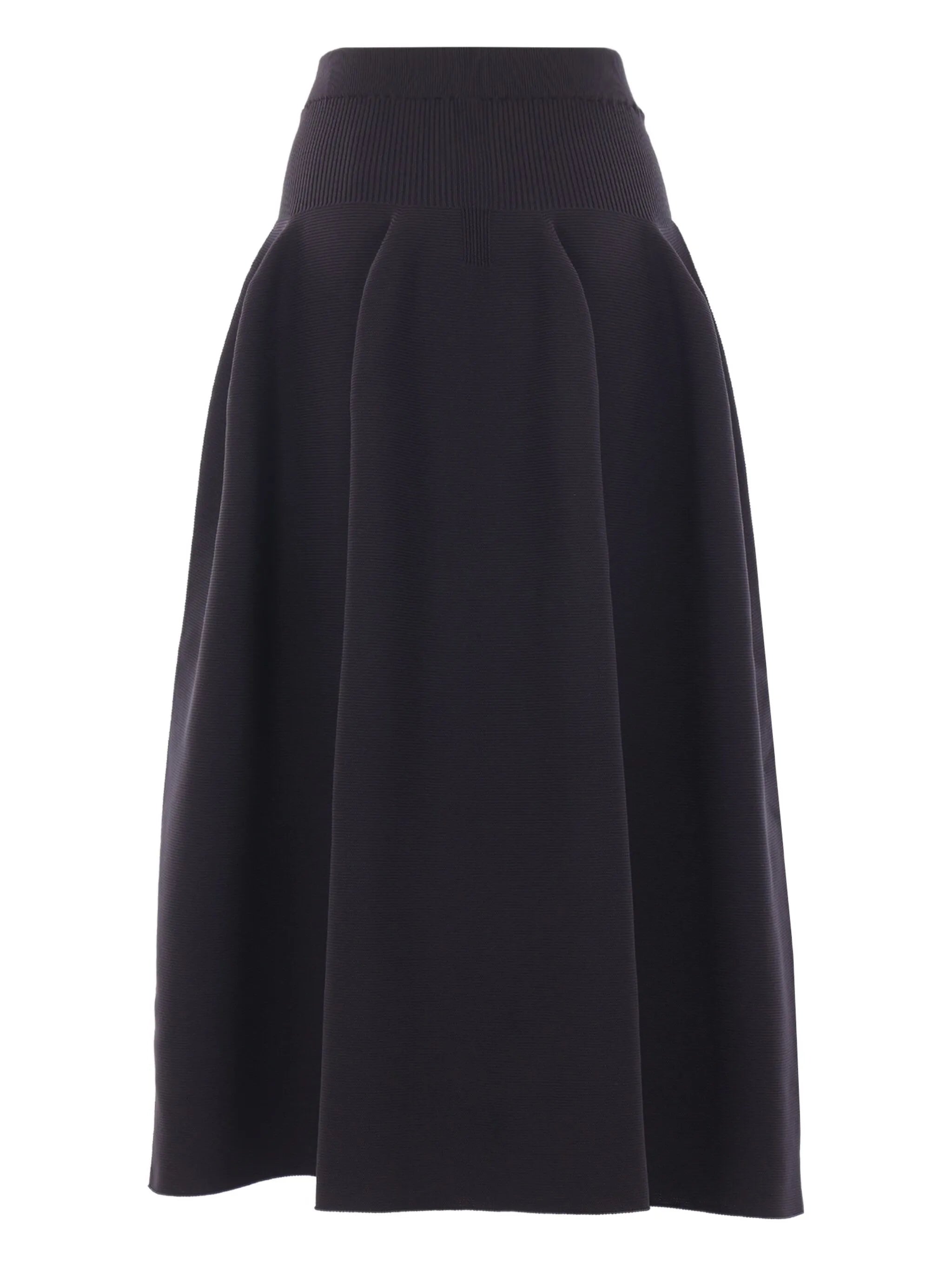 Cfcl Cfcl Ribbed Flared Skirt