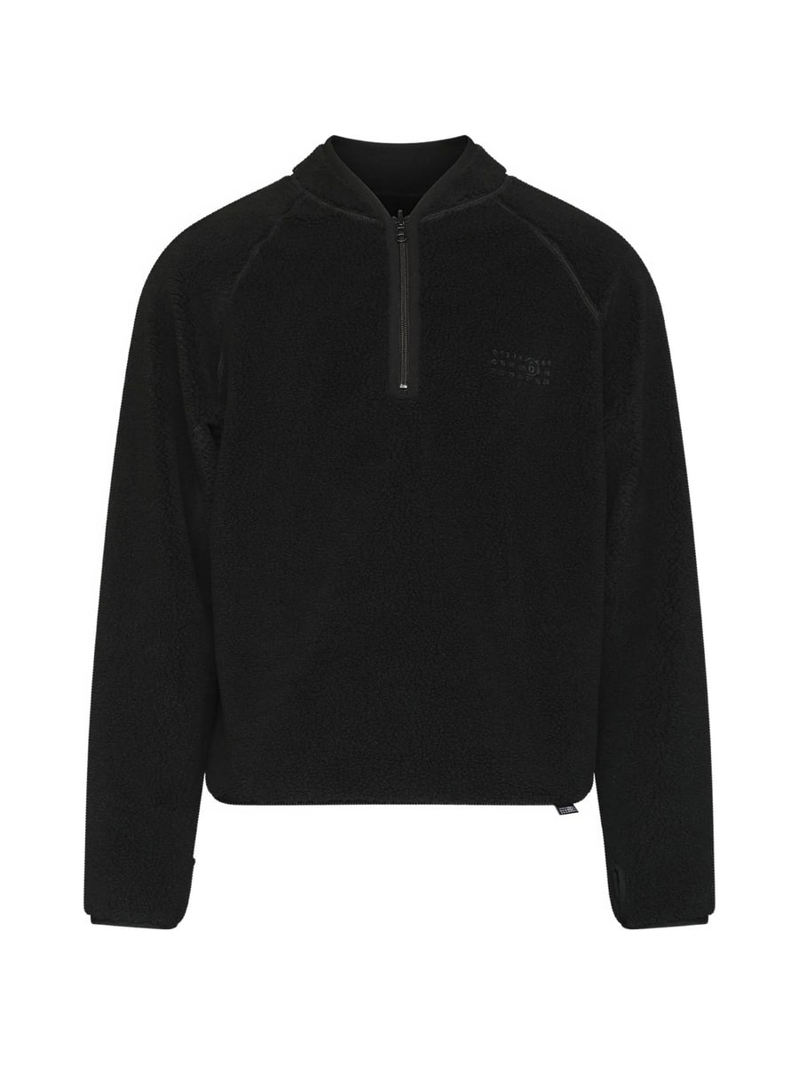 MM6 Maison Margiela Mm6 Maison Margiela Reversible Teddy Fleece Sweatshirt