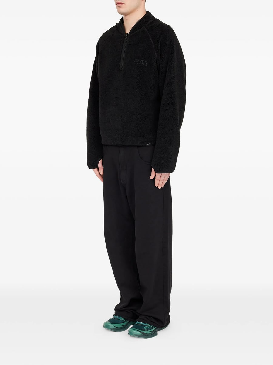 MM6 Maison Margiela Mm6 Maison Margiela Reversible Teddy Fleece Sweatshirt, view 2