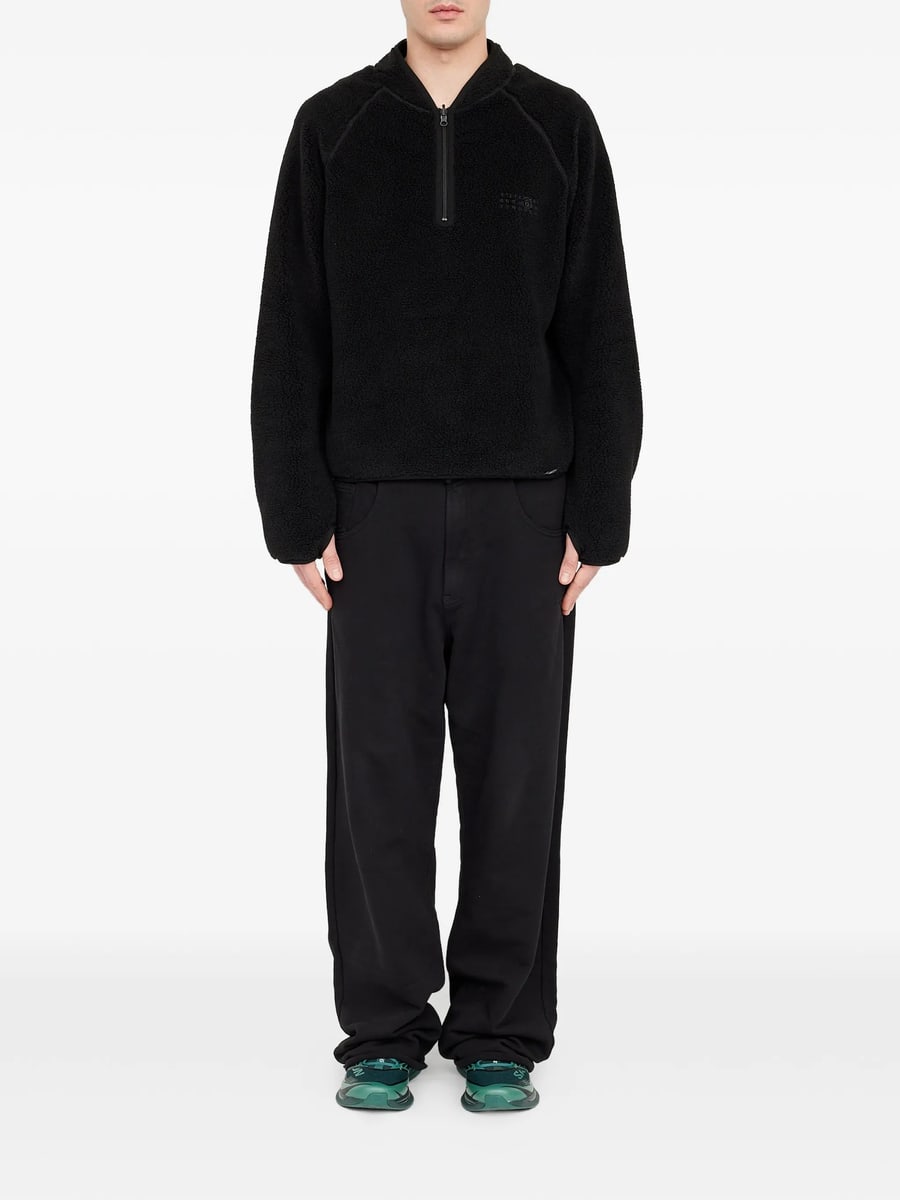 MM6 Maison Margiela Mm6 Maison Margiela Reversible Teddy Fleece Sweatshirt, view 3