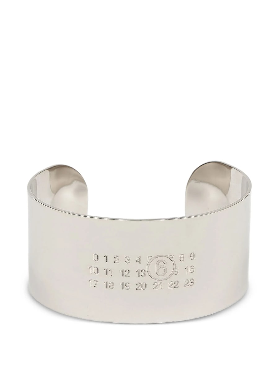 MM6 Maison Margiela Mm6 Maison Margiela Numeric Signature Cuff Bracelet
