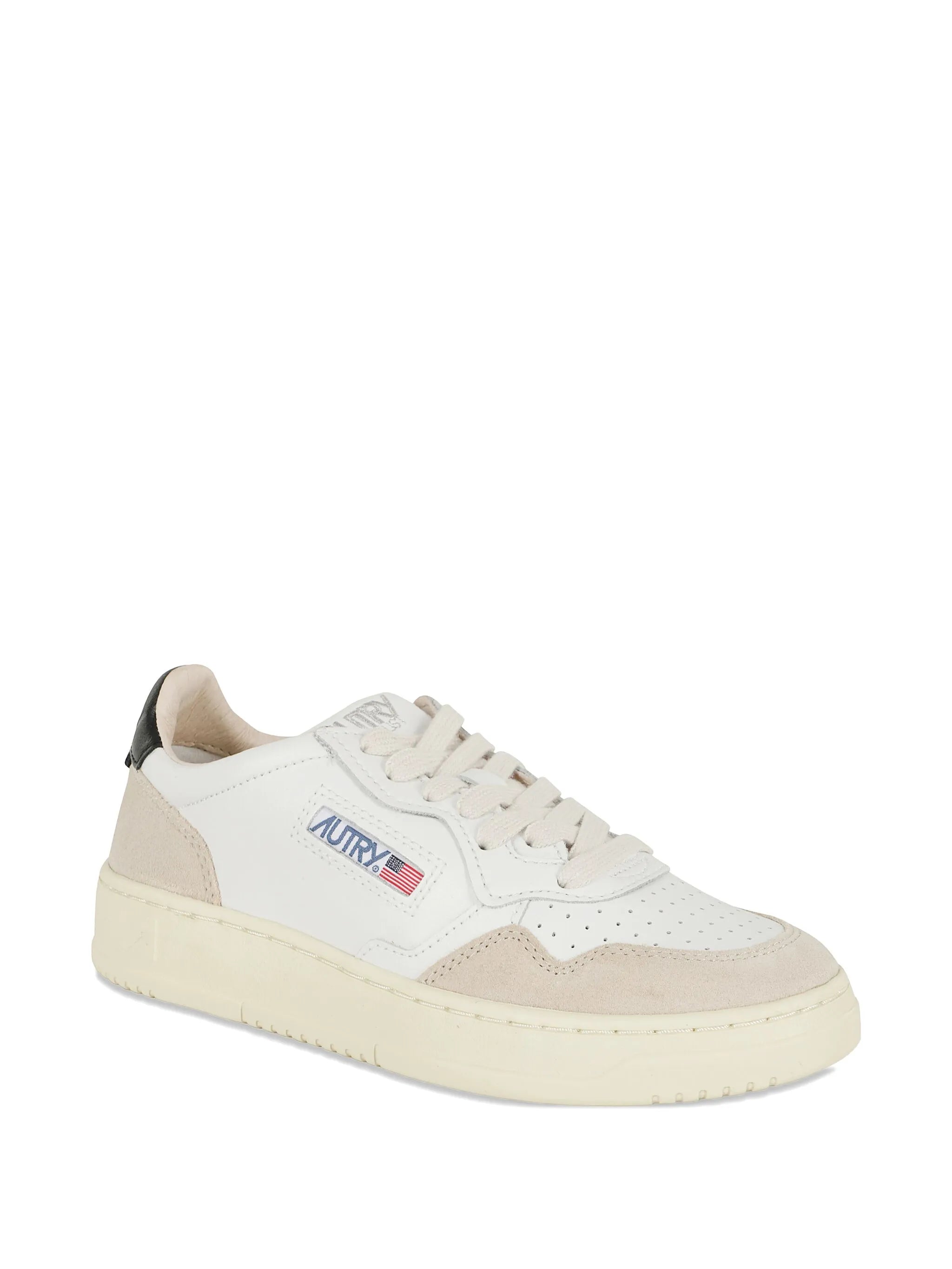 Autry Autry Medalist Panelled Leather Sneakers, view 2