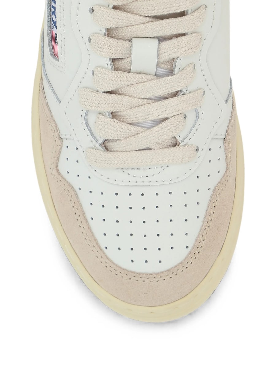 Autry Autry Medalist Leather Sneakers, view 4