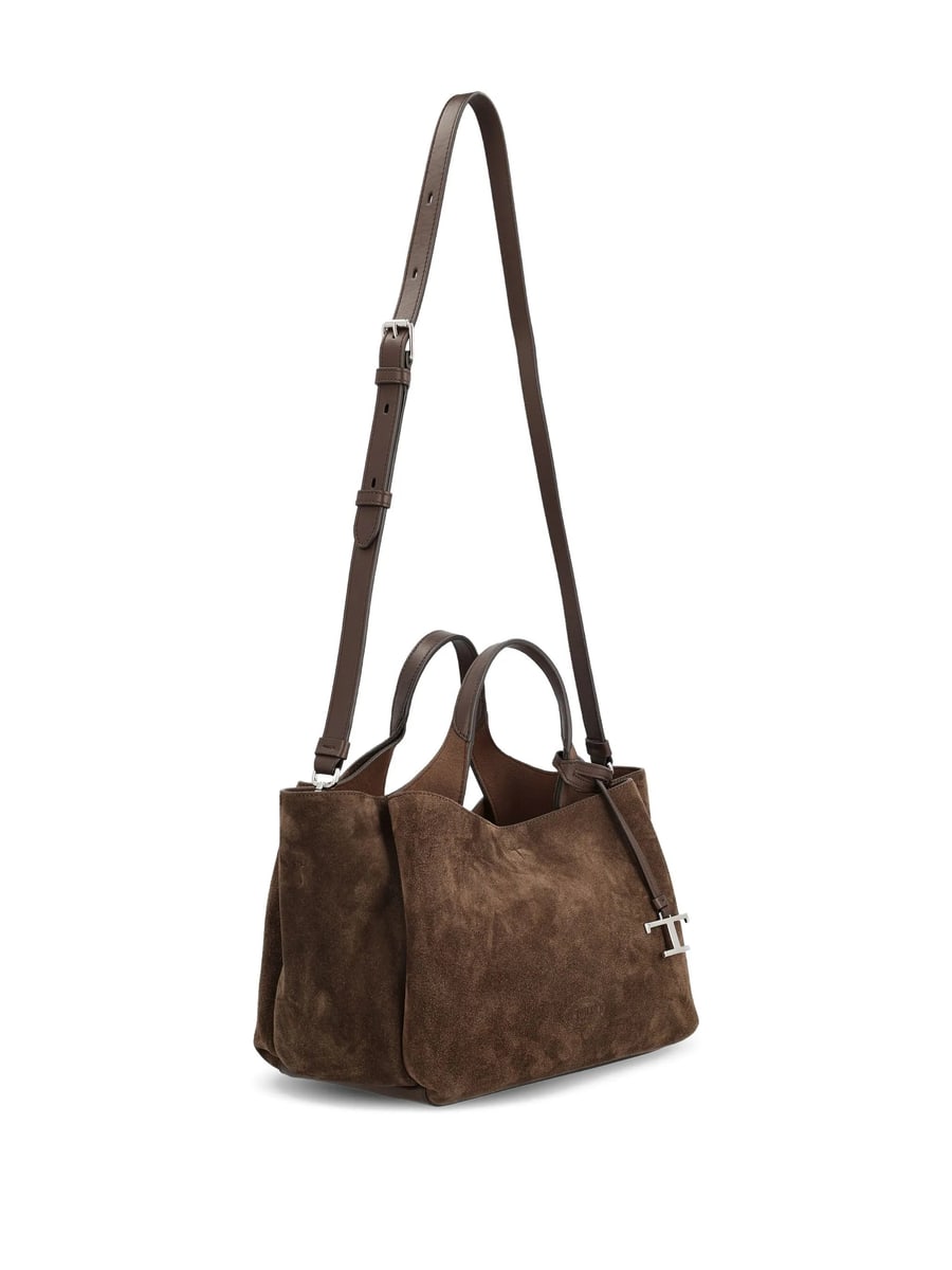 Tod's Tod's Mini Suede Logo Tote Bag, view 2