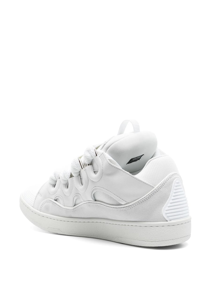 Lanvin Lanvin Calf Leather Sneakers, view 4