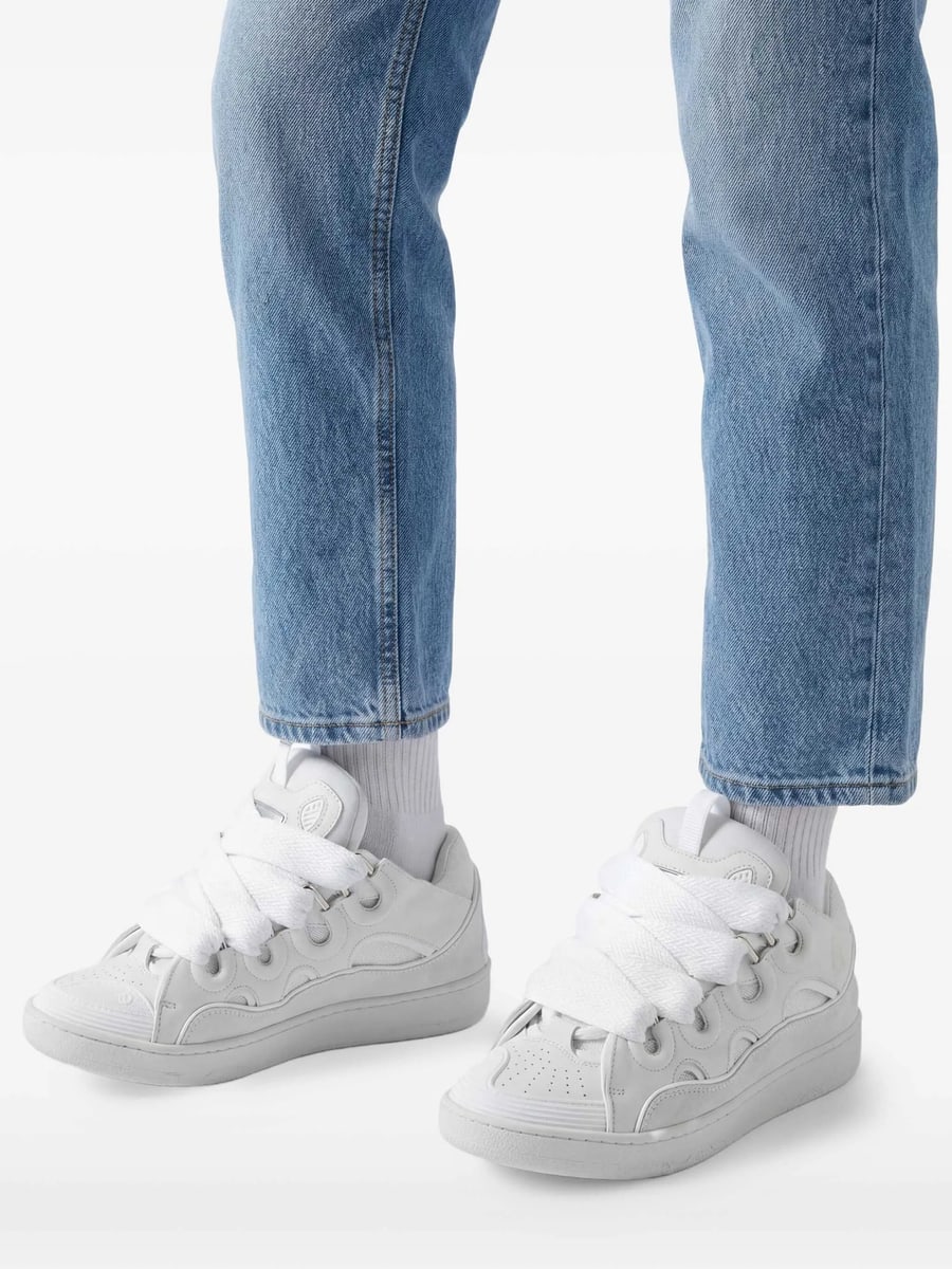 Lanvin Lanvin Calf Leather Sneakers, view 5