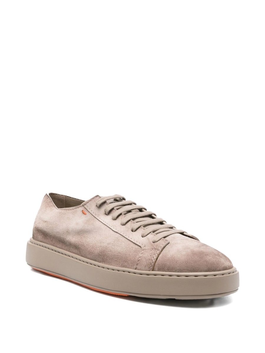 Santoni Santoni Suede Sneakers, view 4