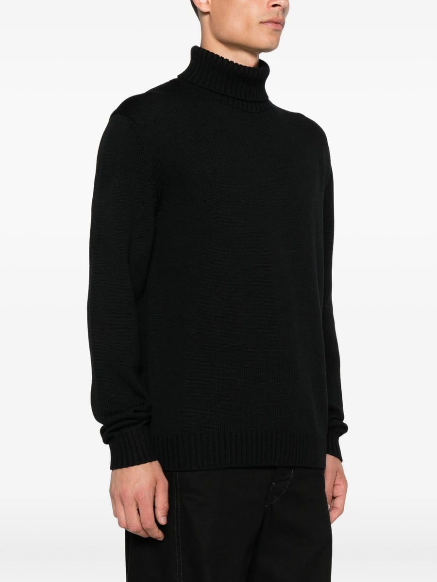 Zanone Zanone Turtleneck Wool Sweater, view 2