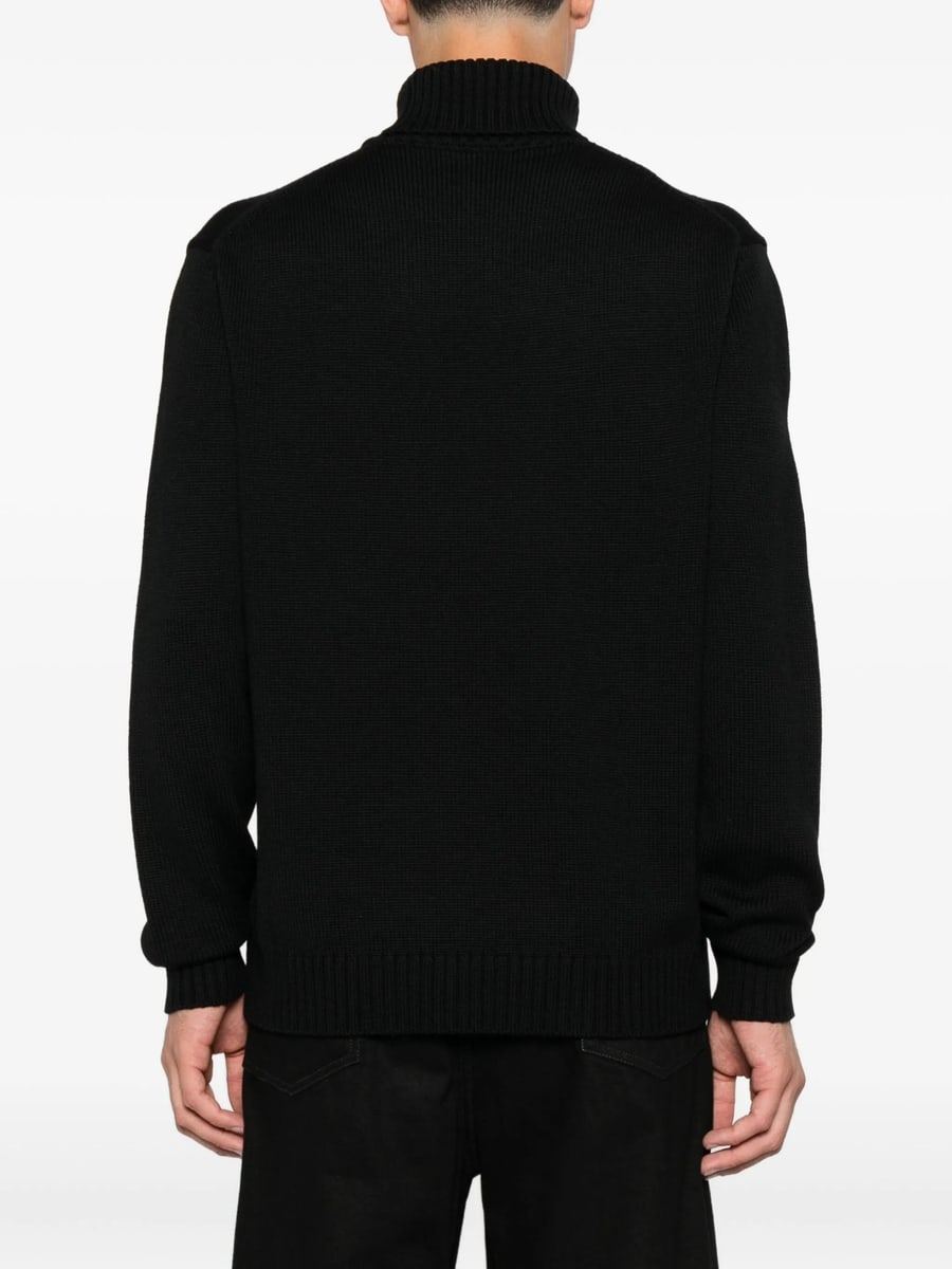 Zanone Zanone Turtleneck Wool Sweater, view 4