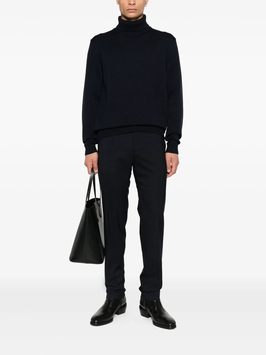Zanone Zanone Turtleneck Wool Sweater, view 2