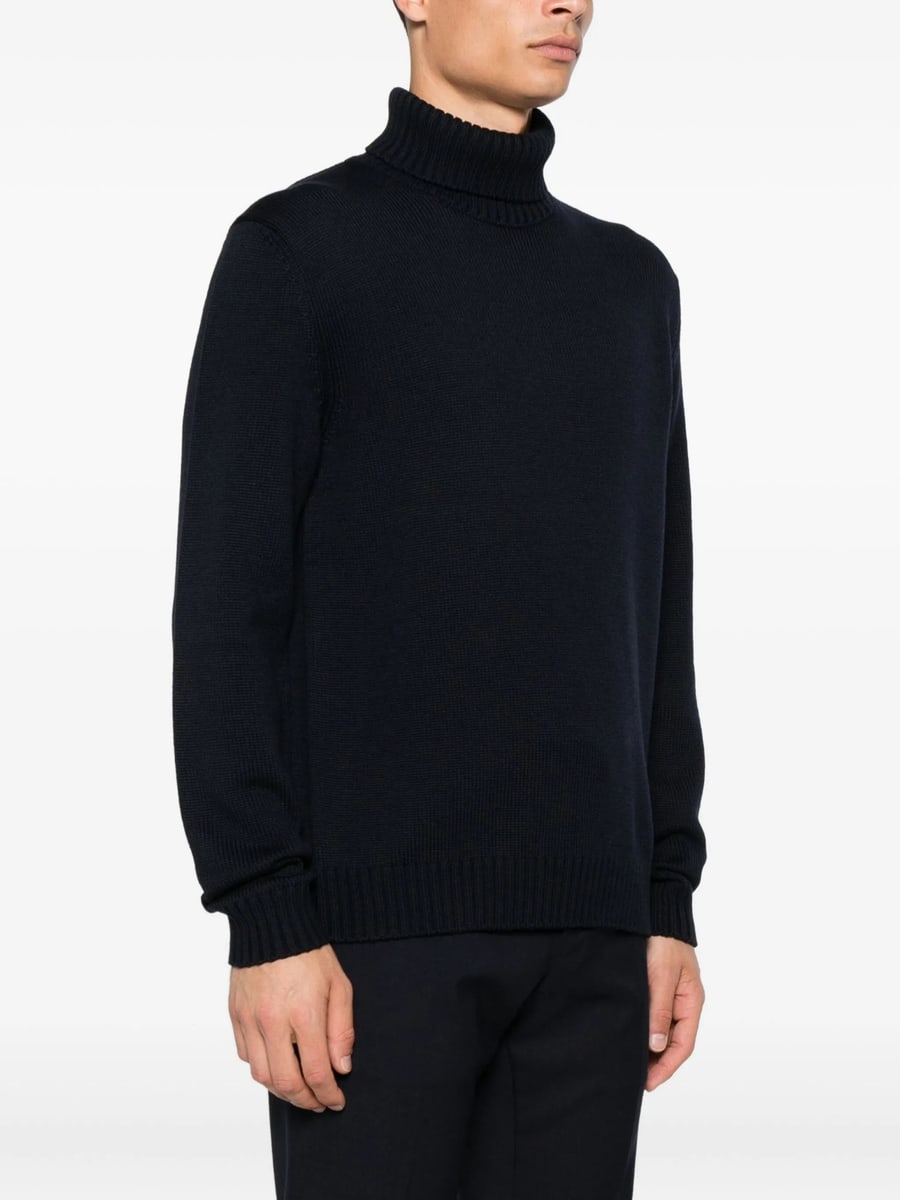 Zanone Zanone Turtleneck Wool Sweater, view 3