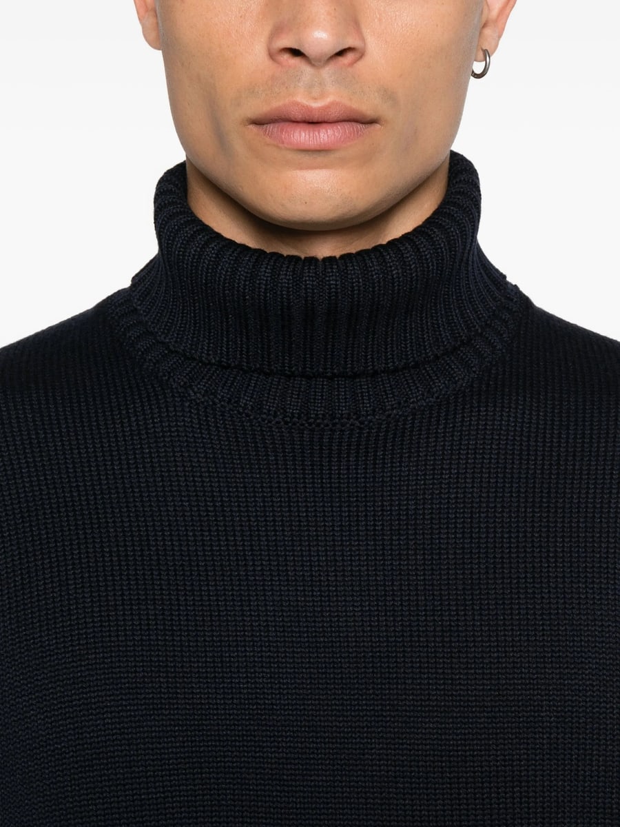 Zanone Zanone Turtleneck Wool Sweater, view 4