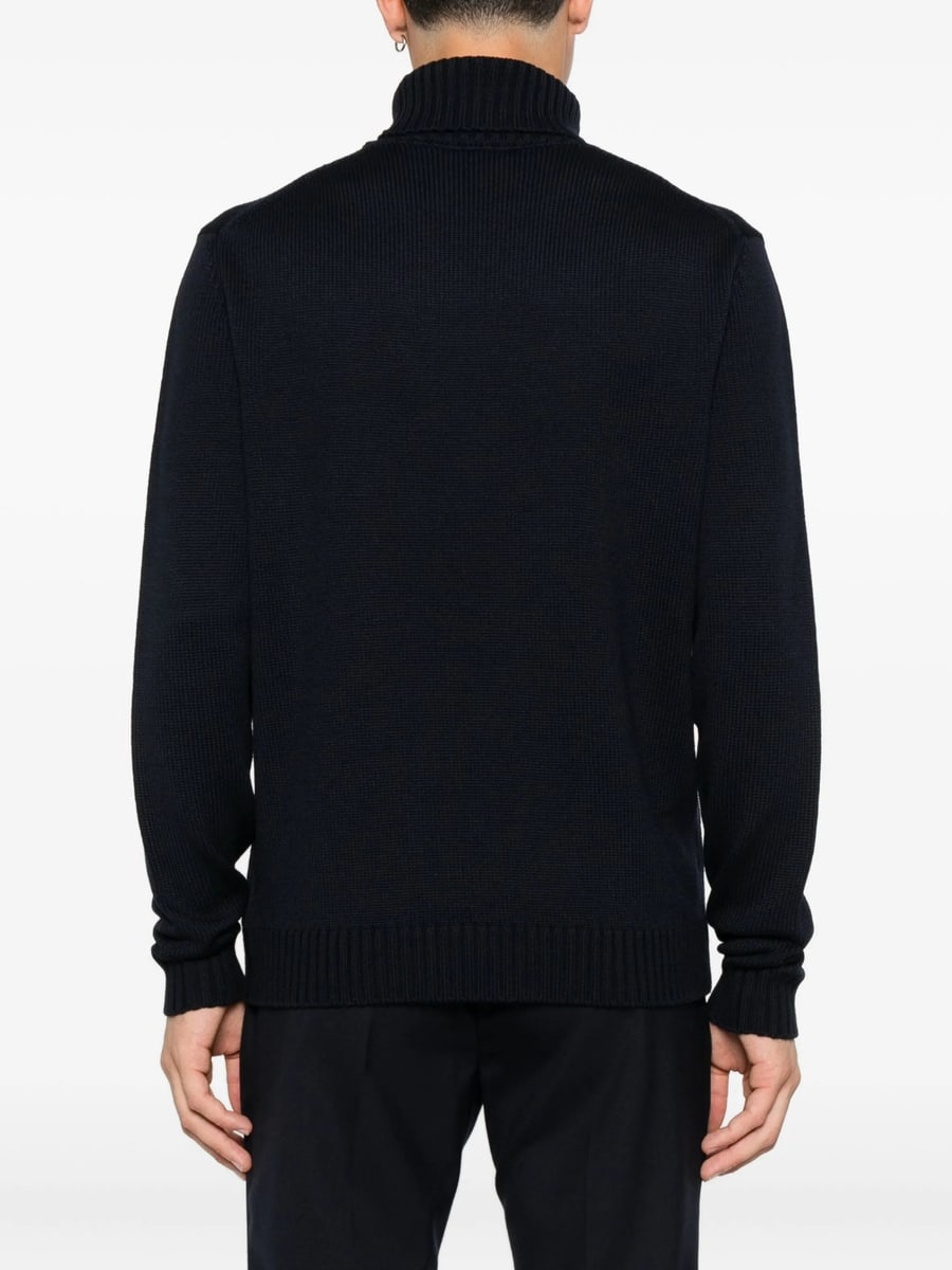 Zanone Zanone Turtleneck Wool Sweater, view 5