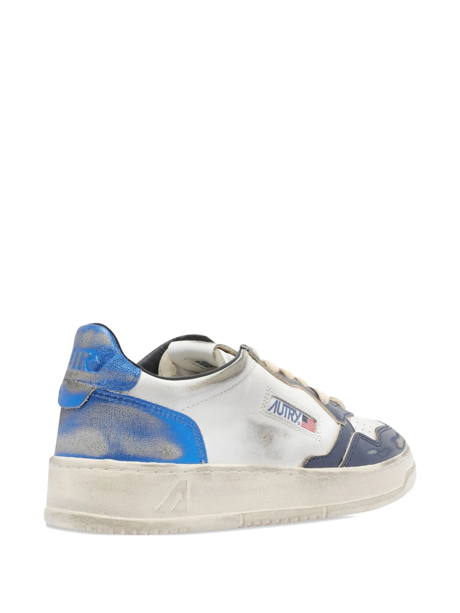 Autry Autry Leather Logo Sneakers, view 2