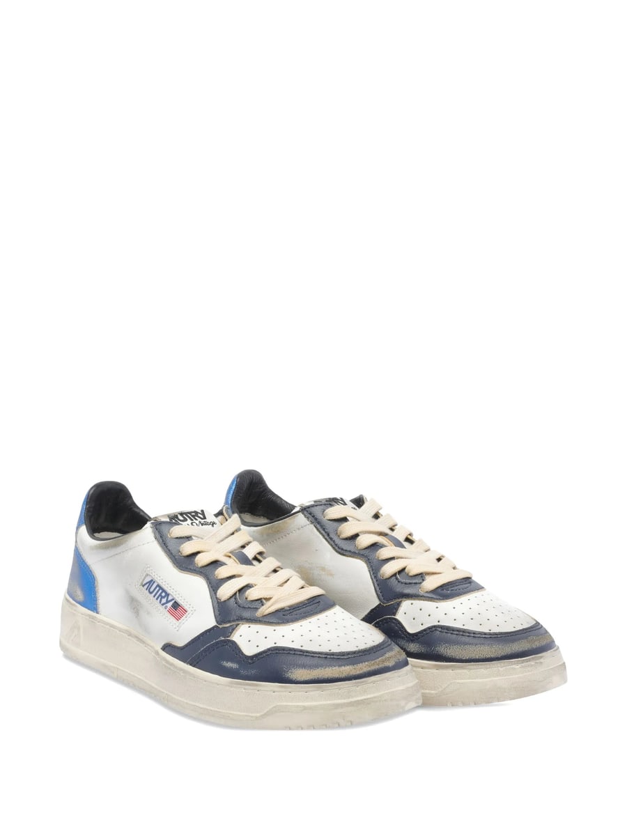 Autry Autry Leather Logo Sneakers, view 4