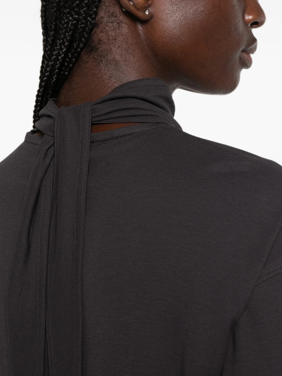 Lemaire Lemaire Tie-fastening T-shirt, view 3