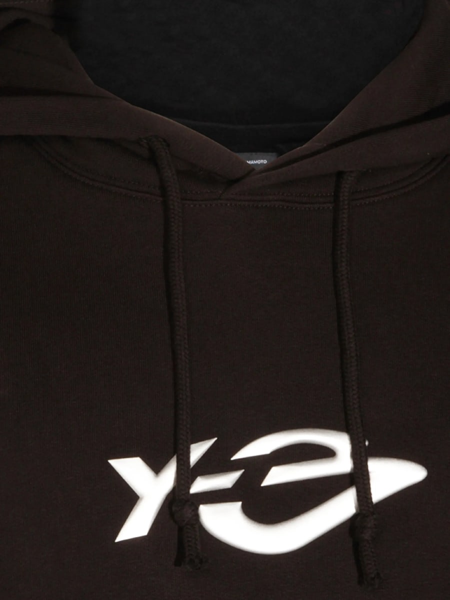 Y-3 Y-3 Logo-print Drawstring Hoodie, view 2