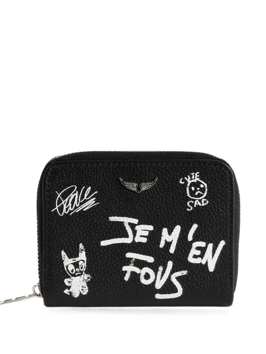 Zadig & Voltaire Zadig & Voltaire Mini ZV Arty Tag Wallet